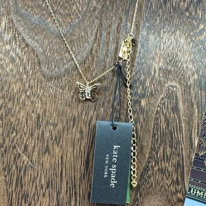 Kate Spade Gold Butterfly Necklace